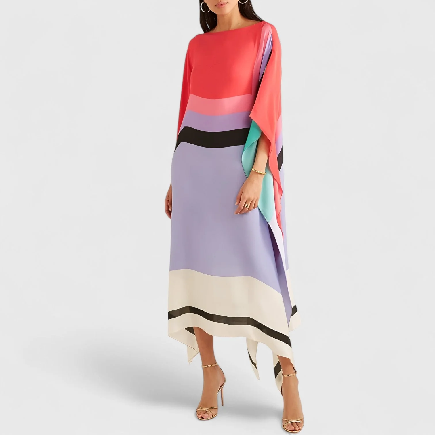Julieta® | Loose Geometric Women's Kaftan - Image 9