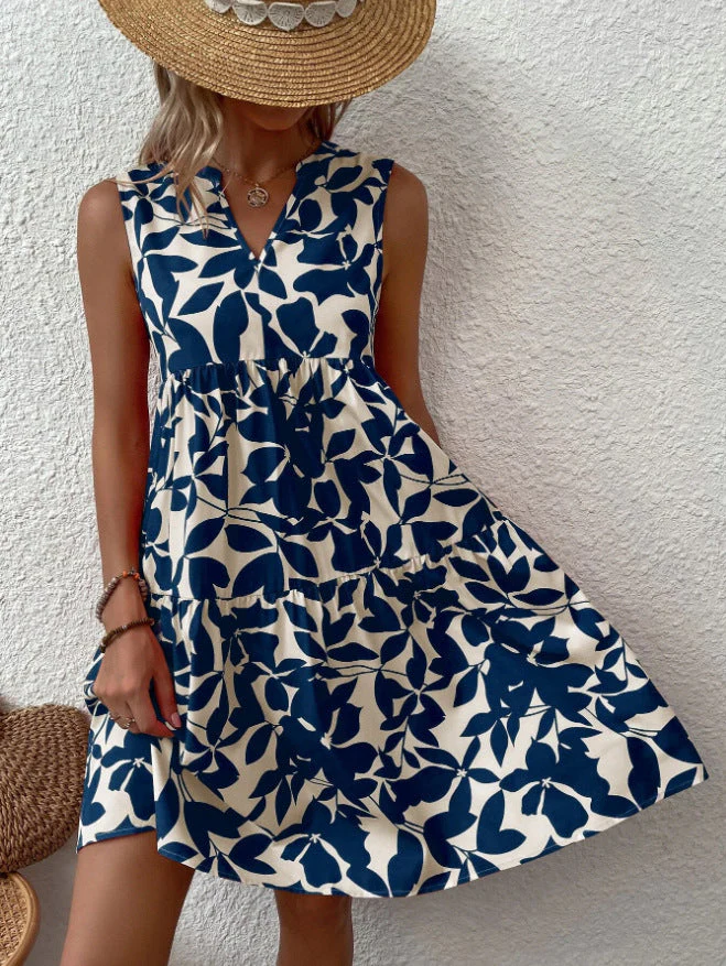 Julieta® | Women'S A-Line Sleeveless Summer Dress With V-Neck Design - Image 6