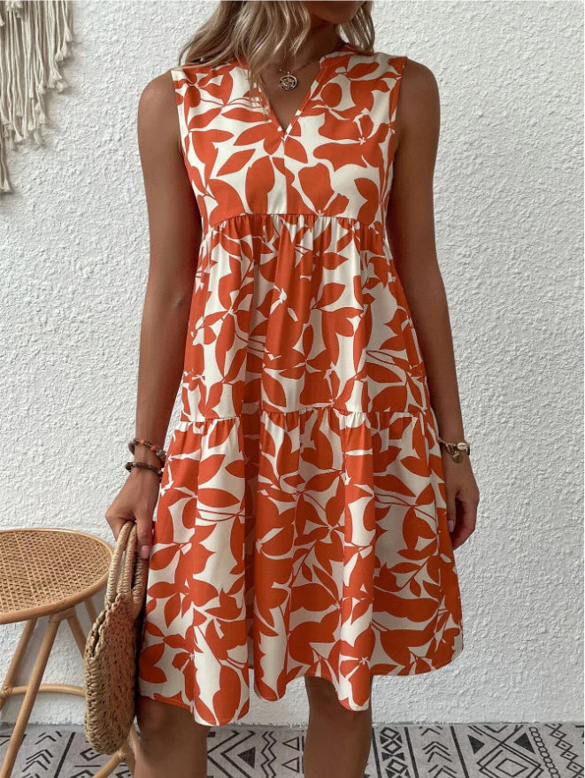 Julieta® | Women'S A-Line Sleeveless Summer Dress With V-Neck Design - Image 8