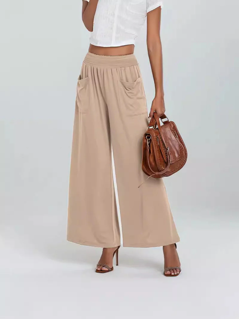 Julieta® | Women'S Comfortable Culottes With Elastic Waistband And Side Pockets - Image 4