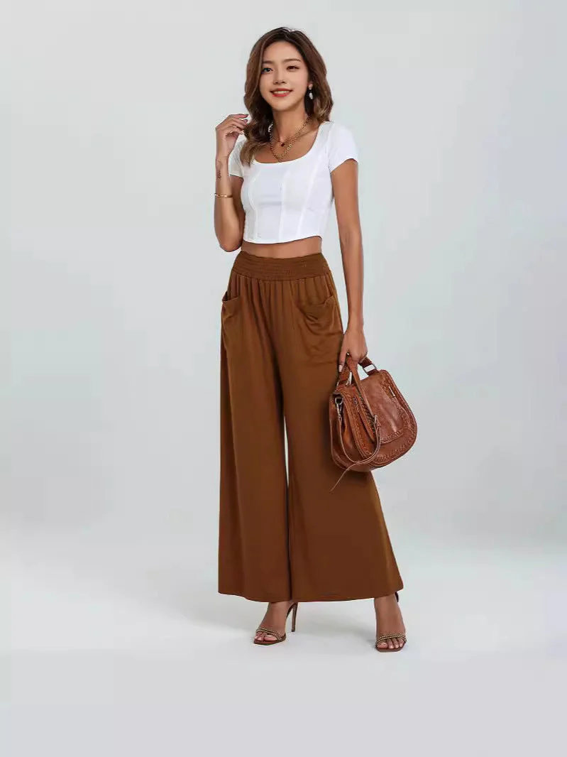 Julieta® | Women'S Comfortable Culottes With Elastic Waistband And Side Pockets - Image 5