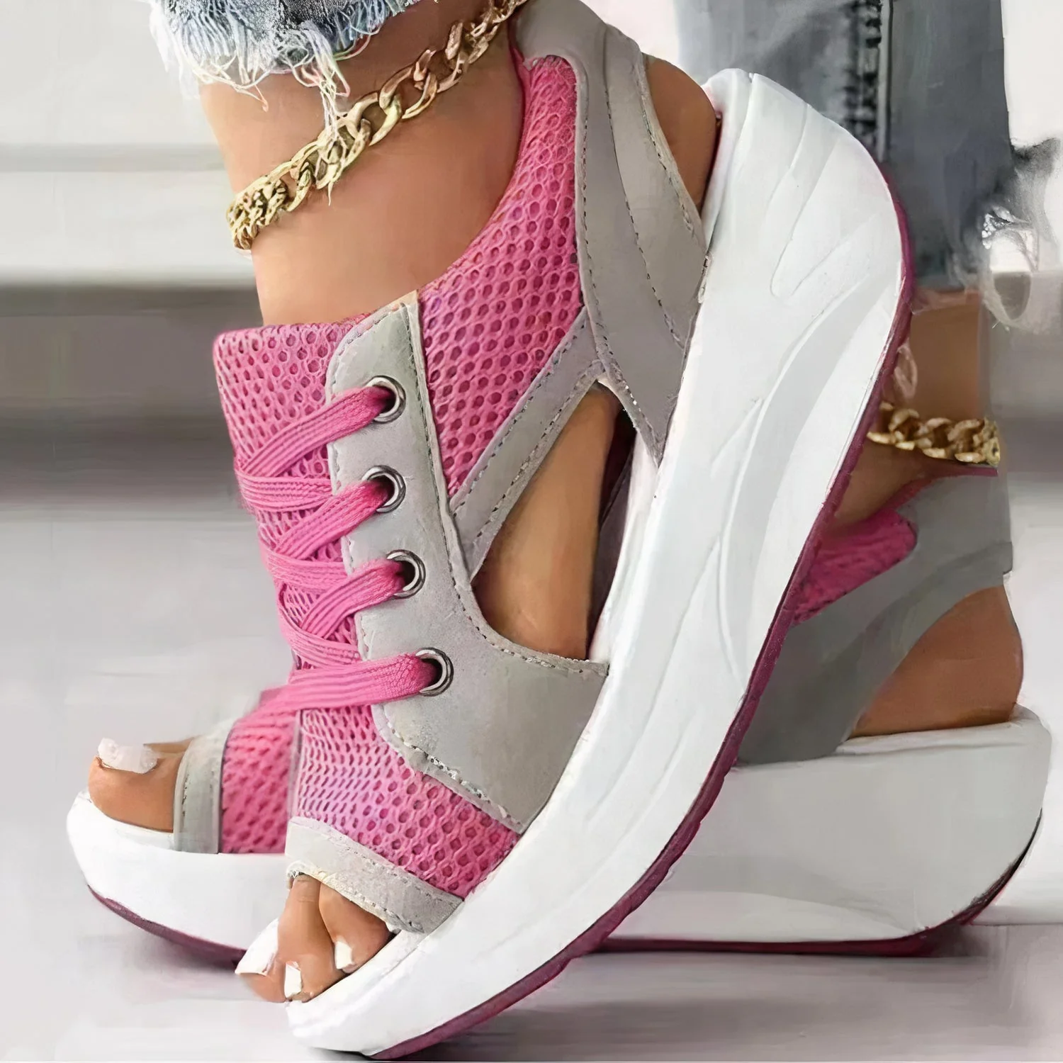 Justina® | Wedge Sandal - Image 2