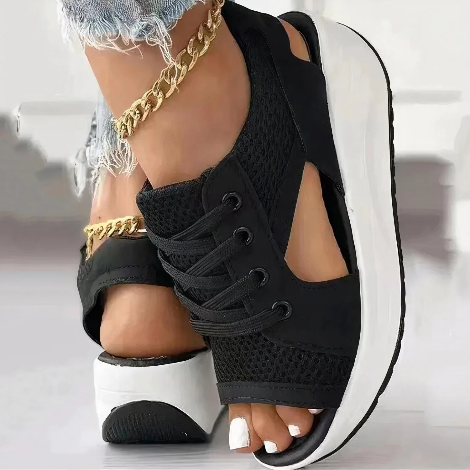Justina® | Wedge Sandal - Image 3