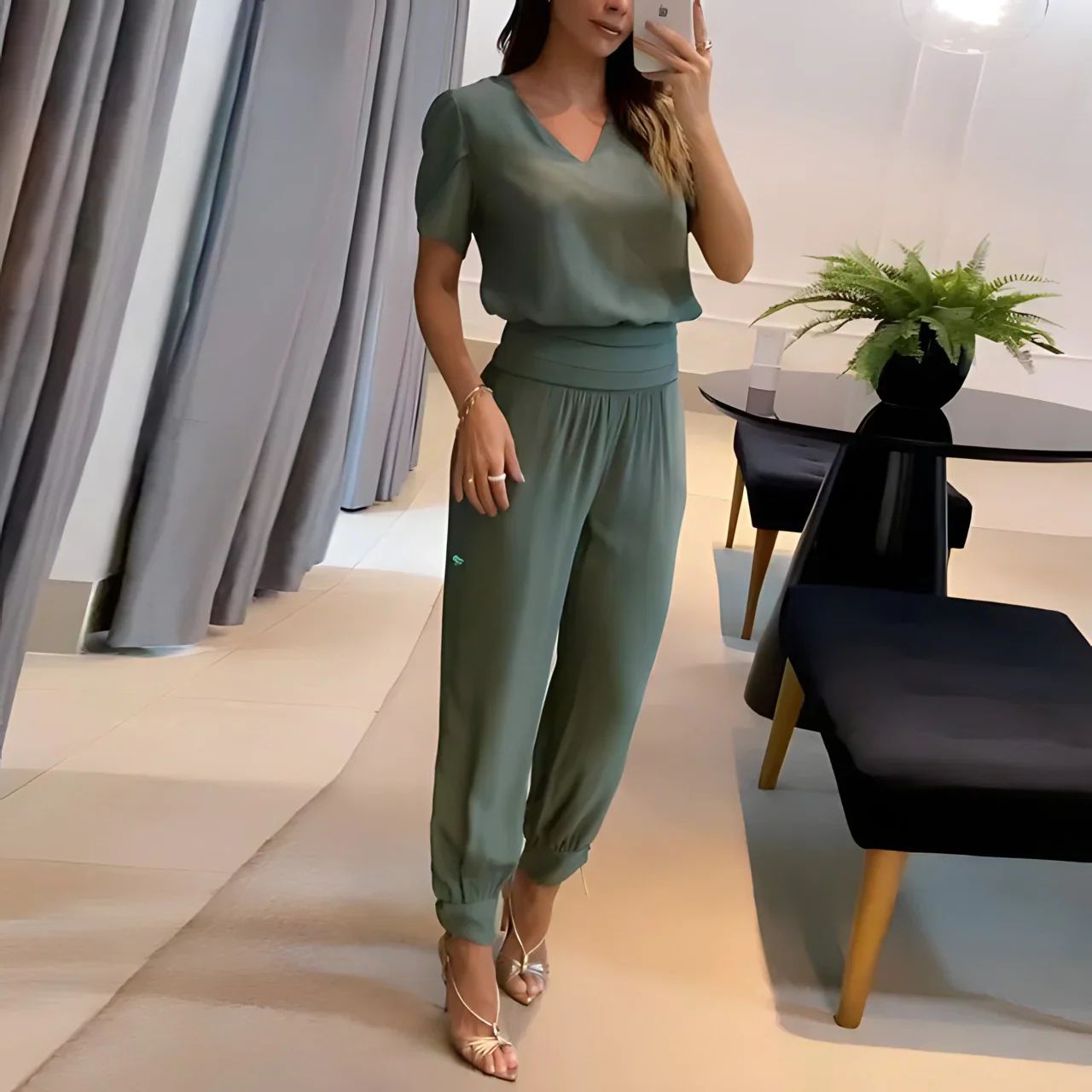 Kara® | Blouse And Pants Set - Image 3