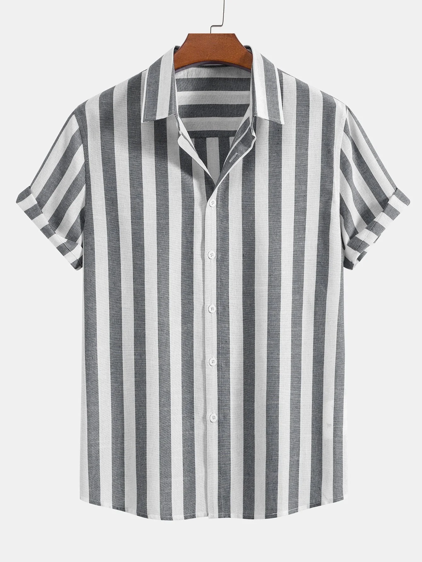 Karen® | Cotton Blend Button Up Shirt - Image 2