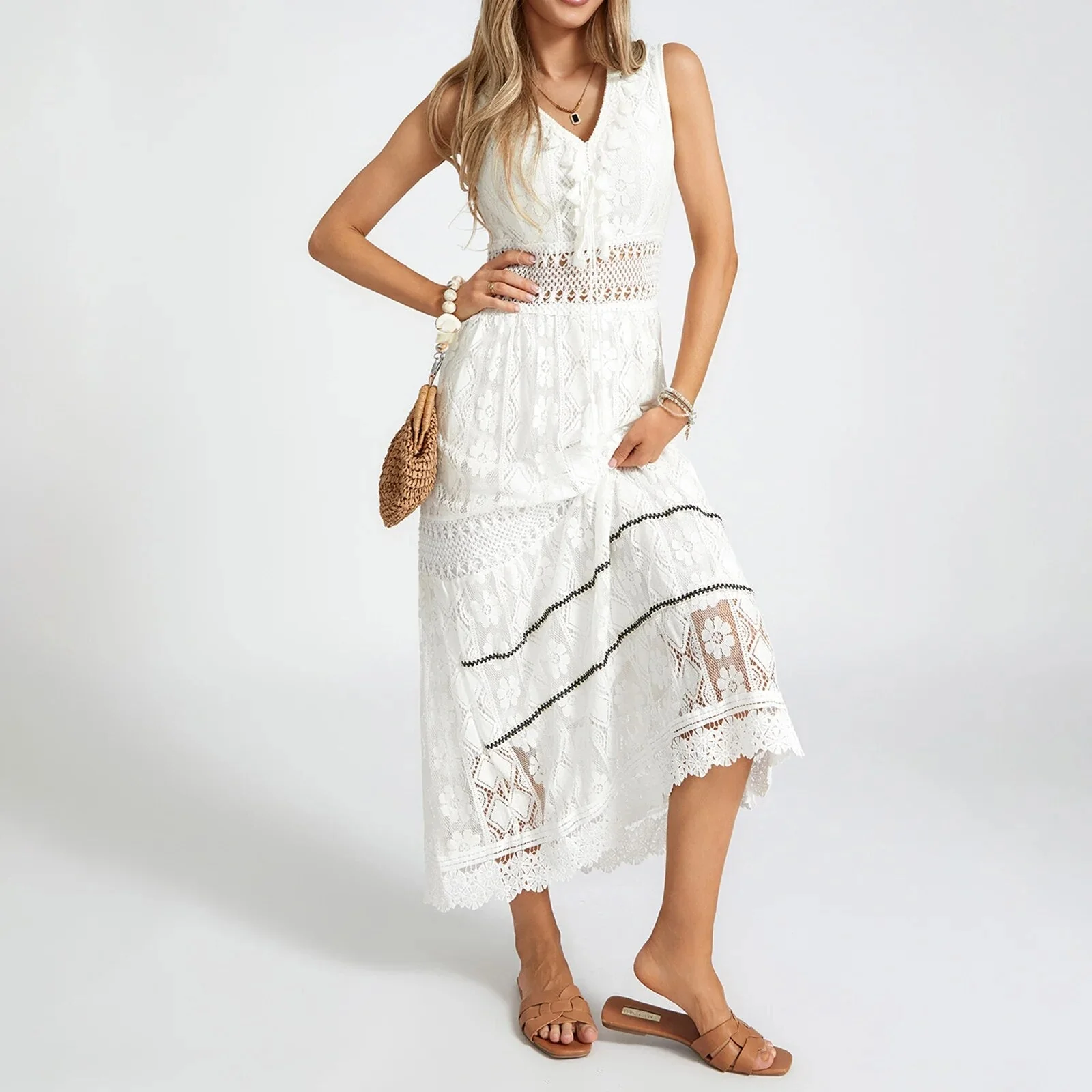 Karen® | Elegant Boho Dress - Image 2
