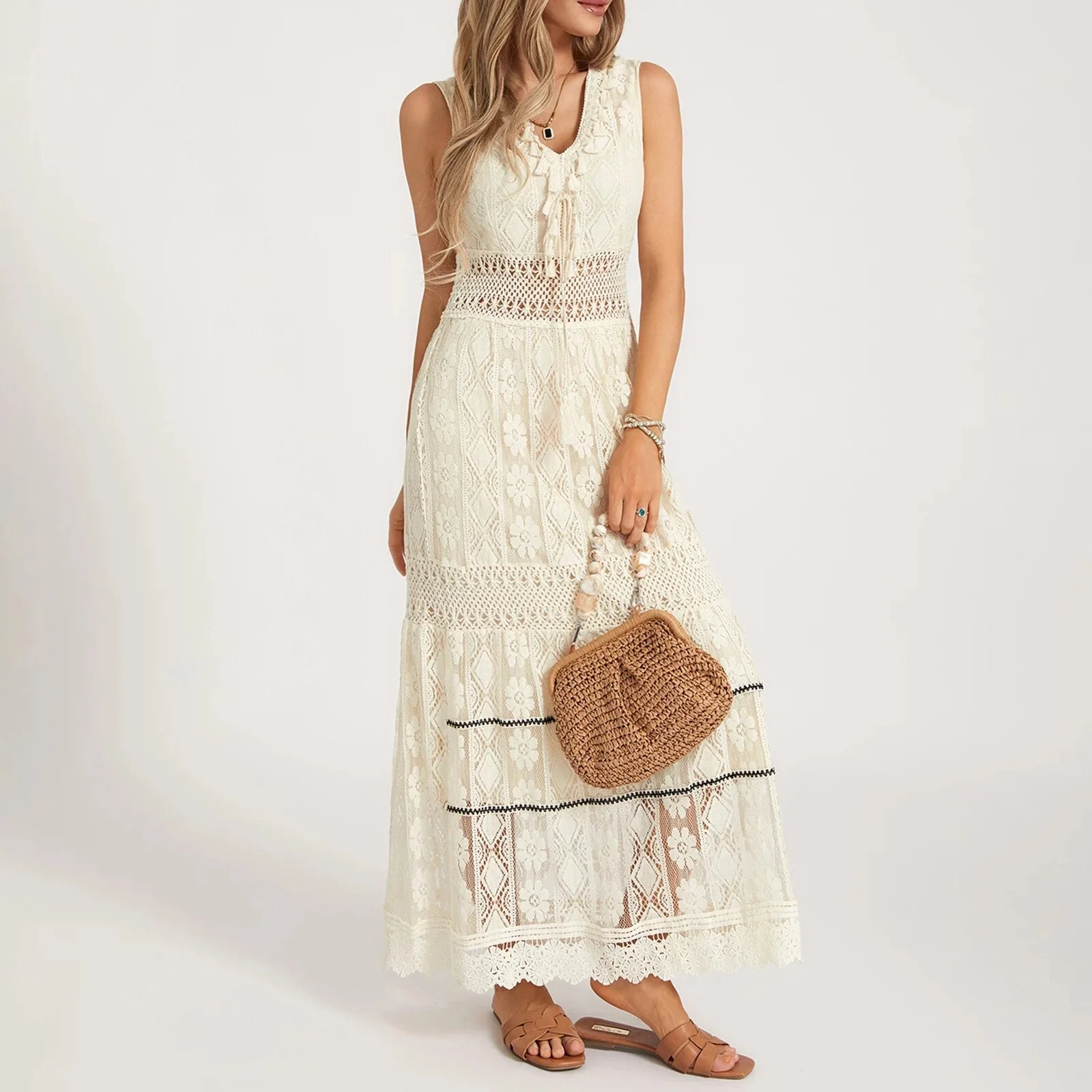 Karen® | Elegant Boho Dress - Image 4