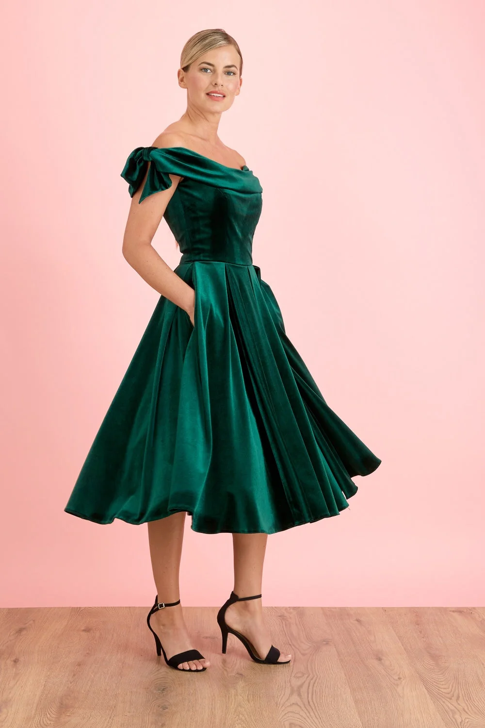 Karen® | Velvet Ball Gown - Image 4