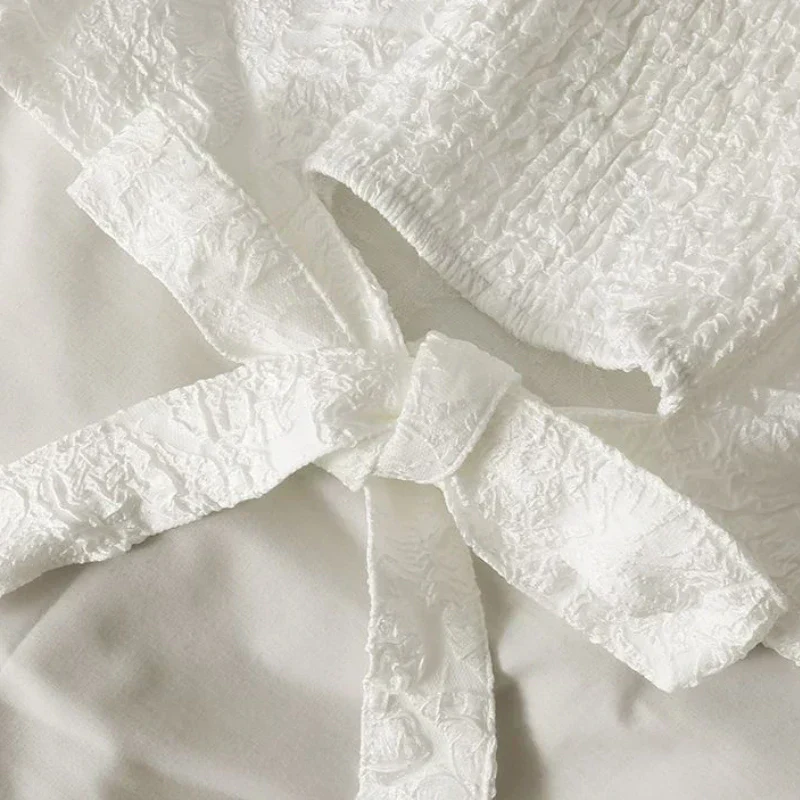 Kasia® | Summer Blouse With Diamonds In Korean Style - Image 3