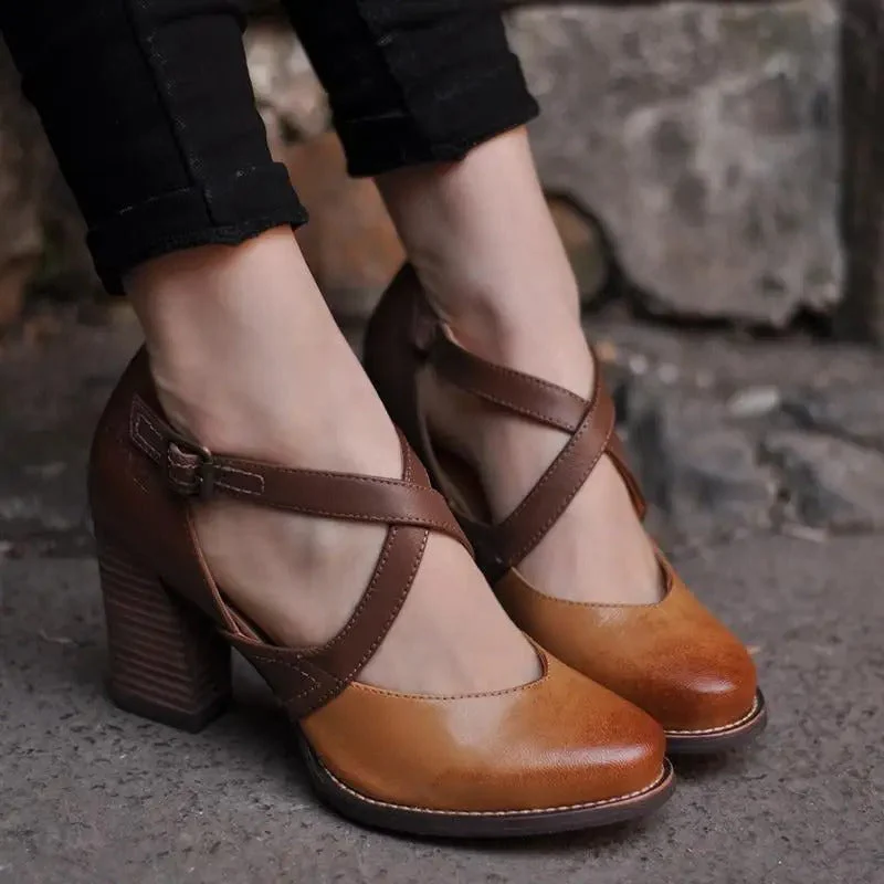 Kassandra® | Summer Leather Clogs - Image 3