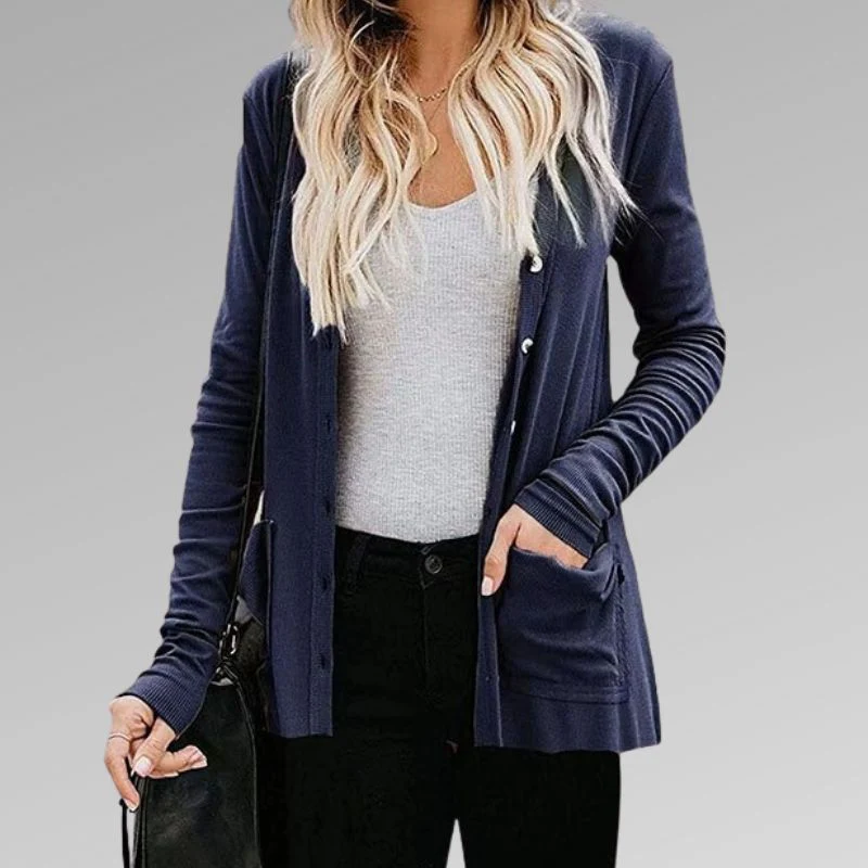Katell | Classic cardigan for women - Image 4