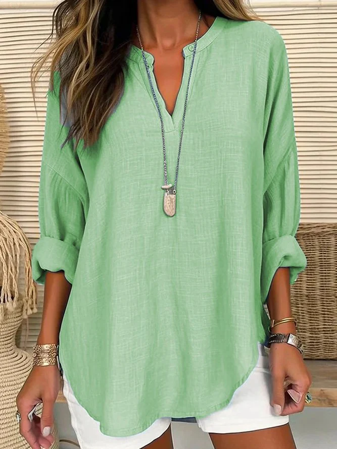 Katherine® | Chic Linen Blouse For The Summer - Image 3