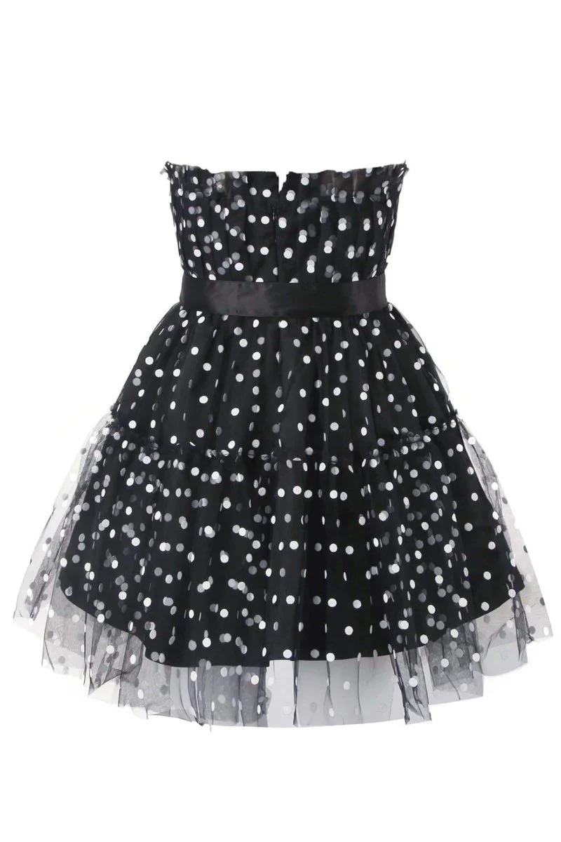 Katherine® | Polka Dot Tulle Mini Dress - Image 6