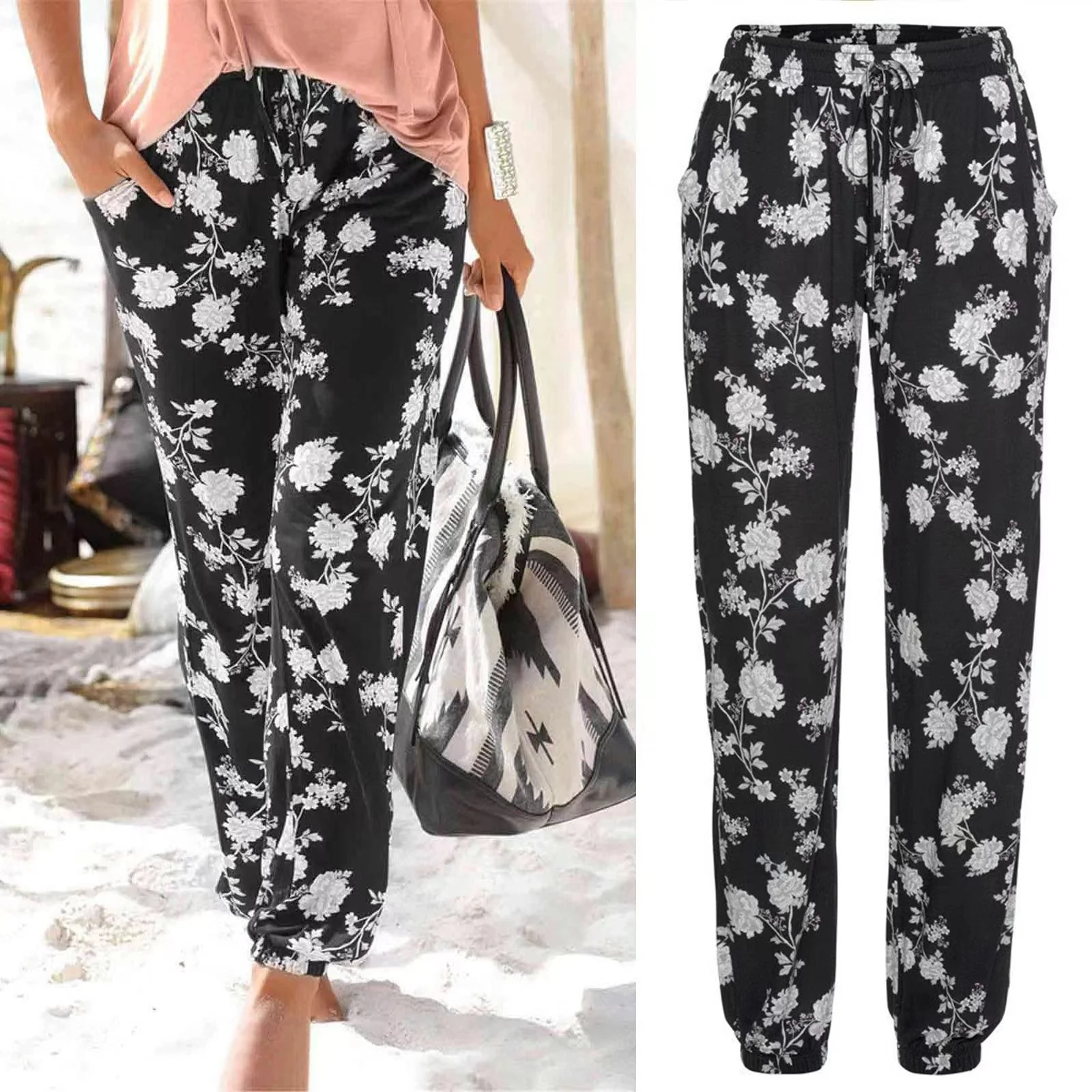 Katherine® | Women'S Floral Lounge Pants - Image 3