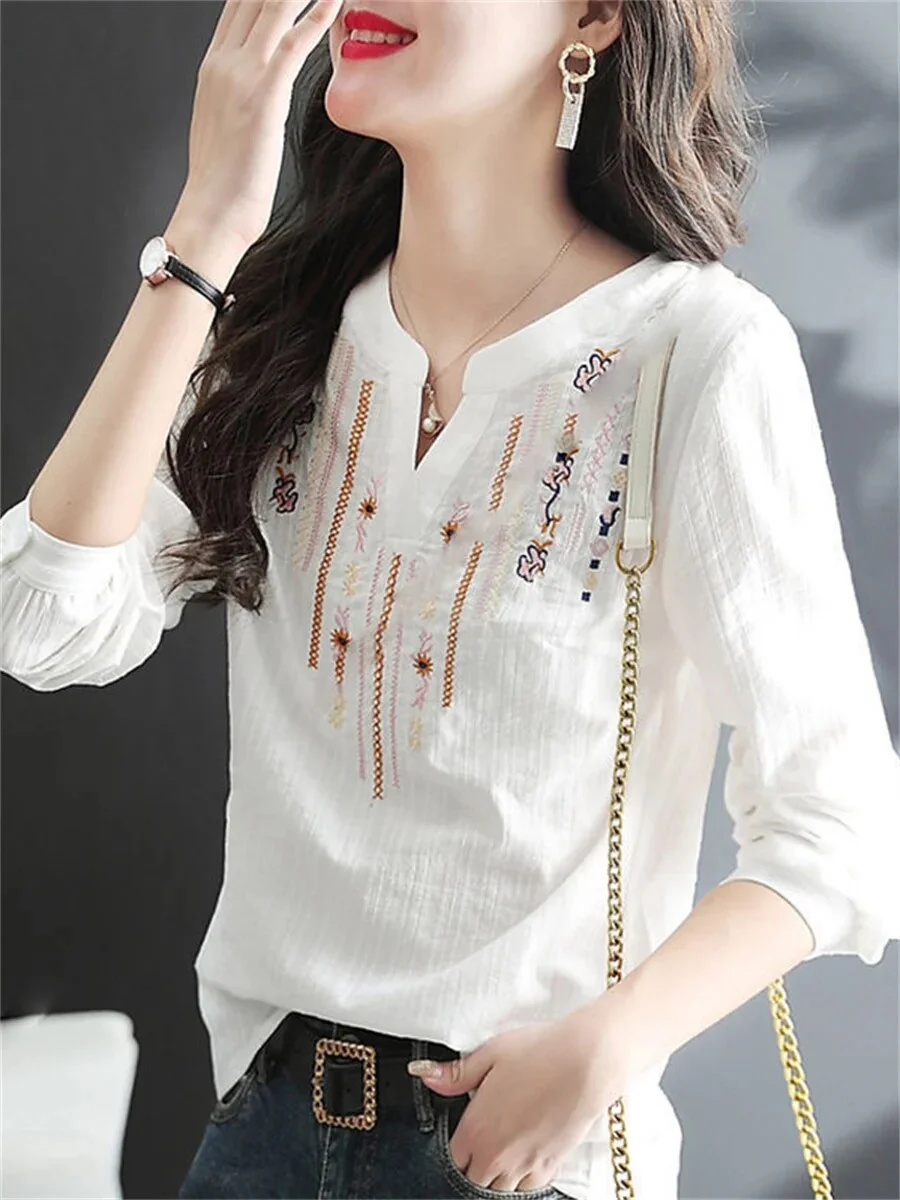 Katia® | Blouse With Embroidery - Image 2