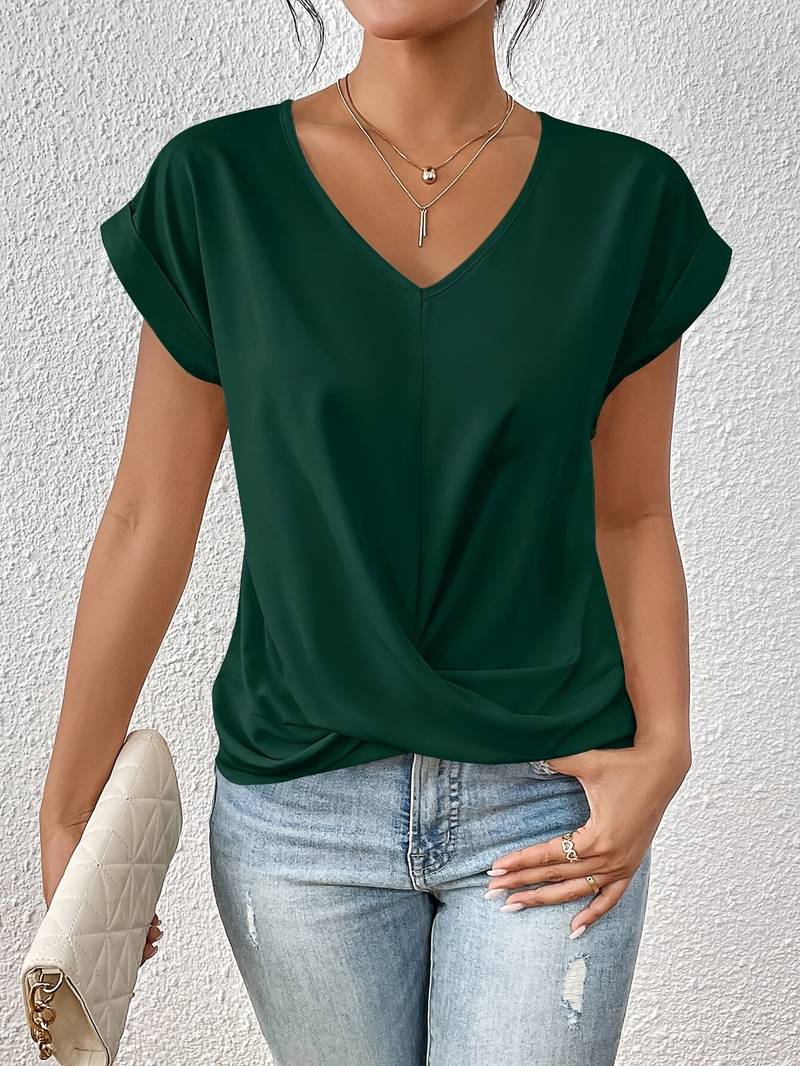 Katia® | Elegant Short-Sleeved T-Shirt