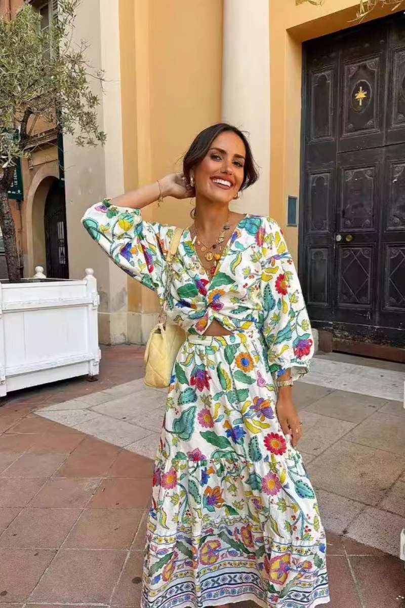 Katia® | Lantern Sleeve Dress - Image 2