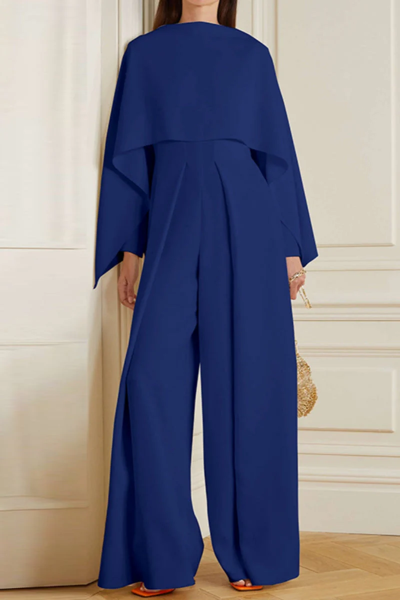 Katja | Casual O-neck patchwork jumpsuits with regular fit - Image 4