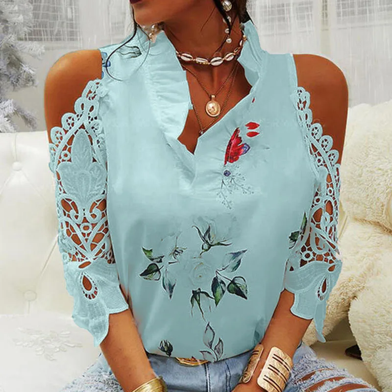 Kelly® | Blouse With V-Neck - Image 2