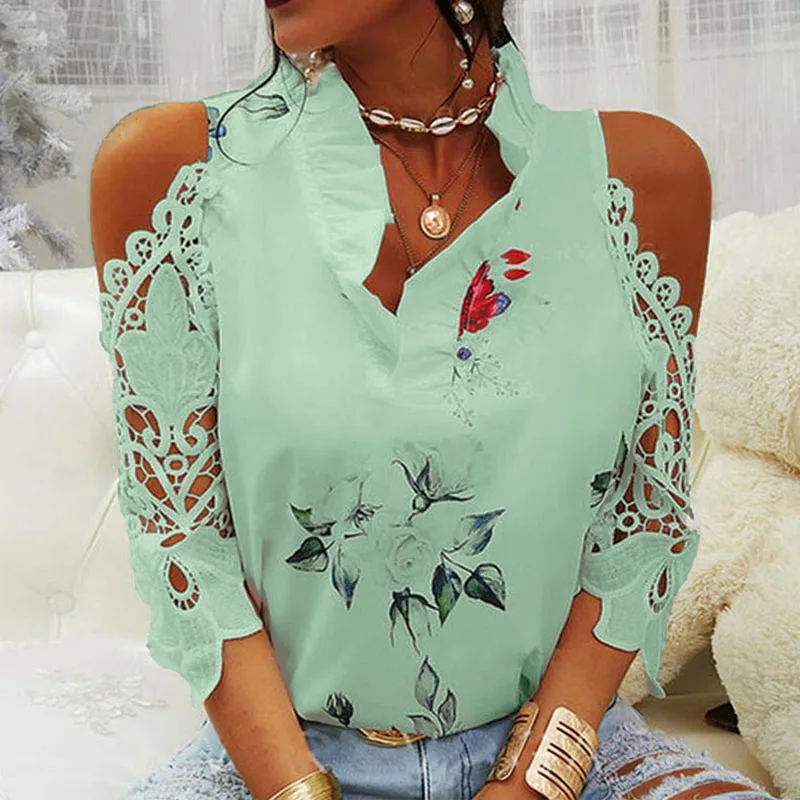 Kelly® | Blouse With V-Neck - Image 4