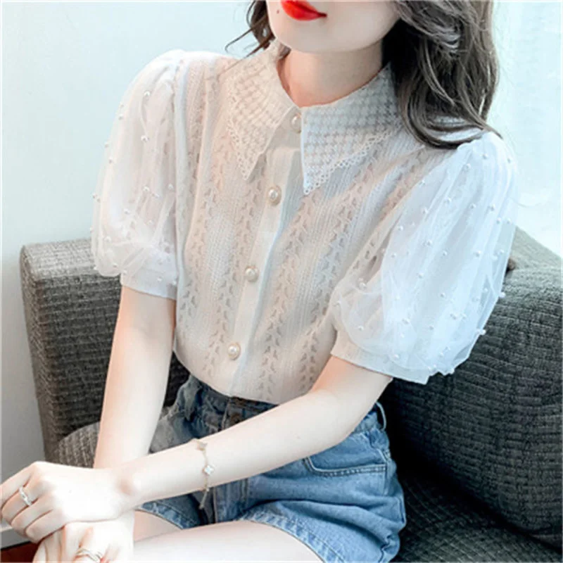 Kendra® | Blouse With Puff Sleeves - Image 2