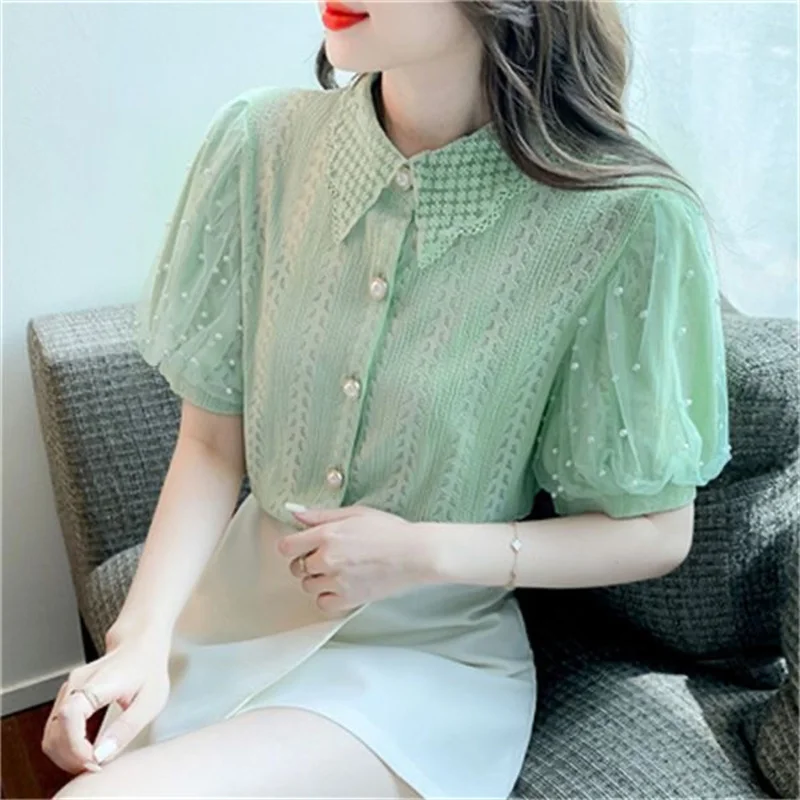 Kendra® | Blouse With Puff Sleeves - Image 3
