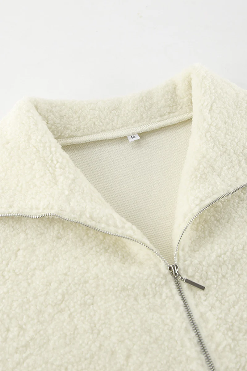 Kendra | Casual hoodie with zip and turn-down collar for everyday wear - Image 9