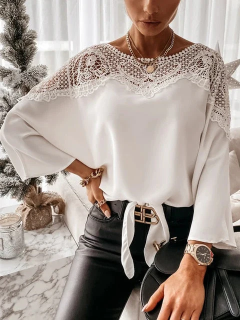 Kiara® | Lace Blouse - Image 2