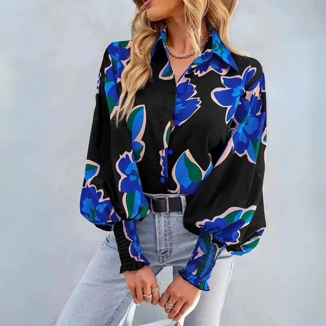 Kim® | Women'S Blouse With Flowers - Image 4