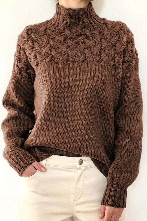 Kimberly| Fashionable and minimalist winter sweater - Image 2