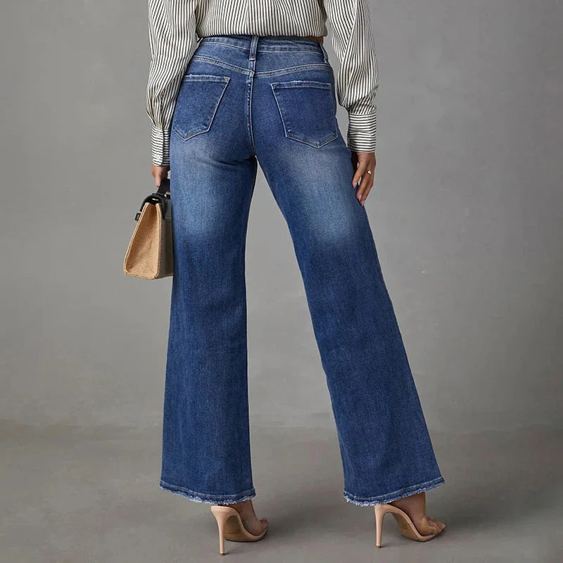 Kimberly® | Mid-Rise Baggy Jeans - Image 2