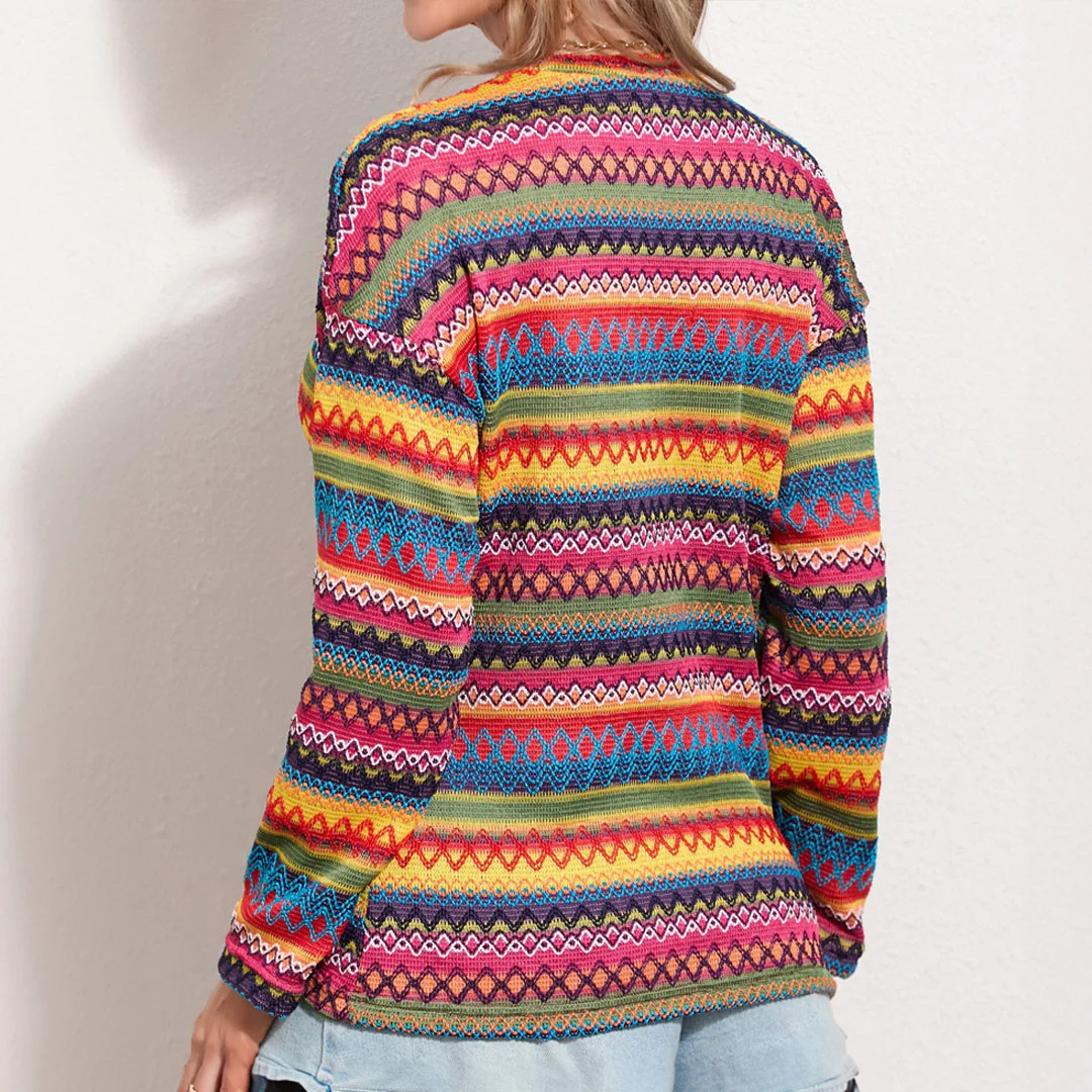 Kimberly | Retro autumn sweater - Image 3