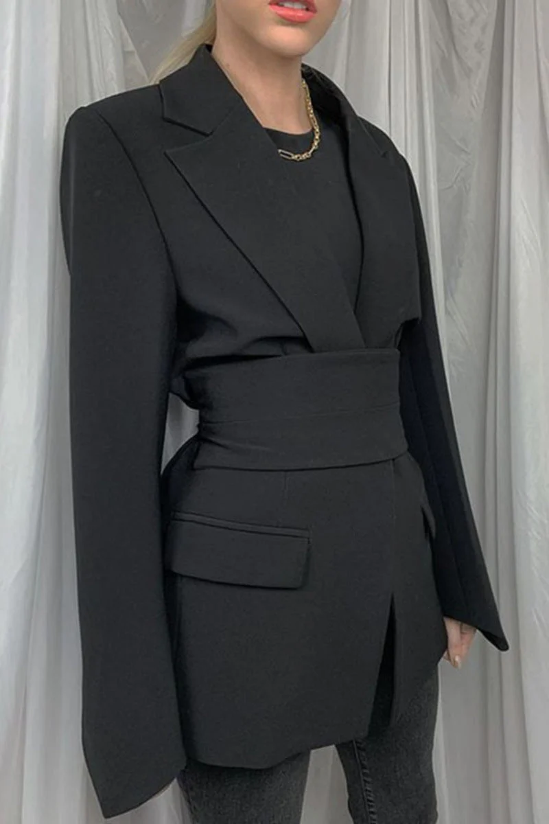Kirsten | Casual, daily patchwork outerwear with a reversible collar
