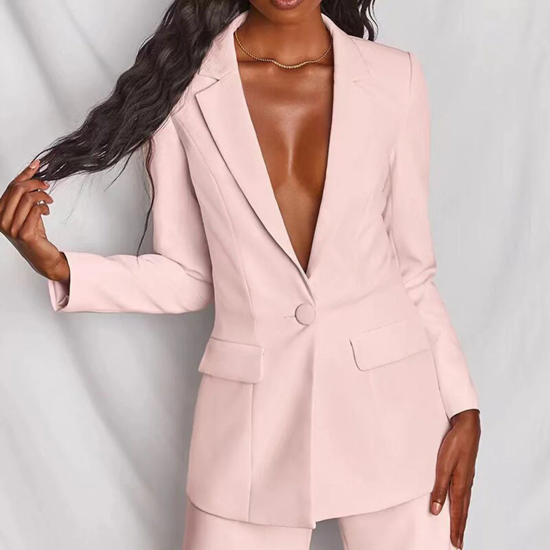 Korinna® | Elegant Blazer And Trouser Set For Women - Image 8