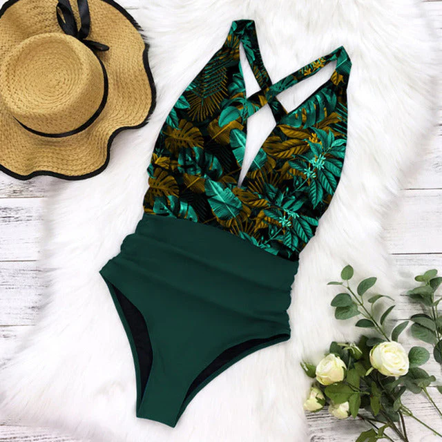 Kristen® | Stylish Tropical Swimsuit - Image 10