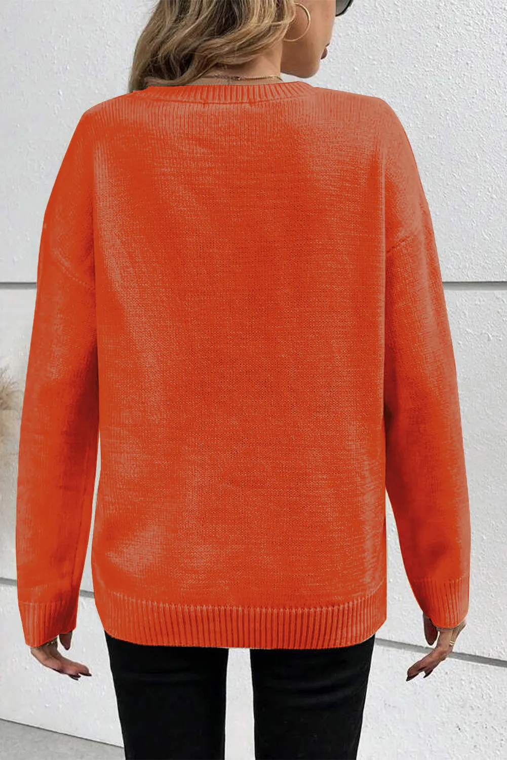 Kristin | Crew neck sweater with long sleeves - Image 10