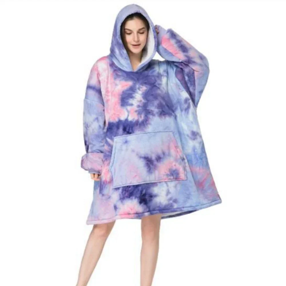 Krystel | Warm flannel hoodie - Image 3