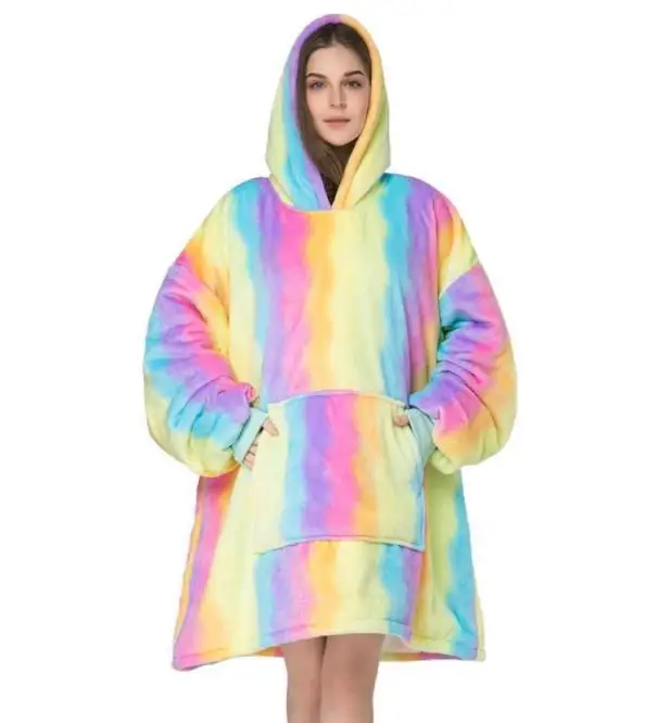 Krystel | Warm flannel hoodie - Image 4