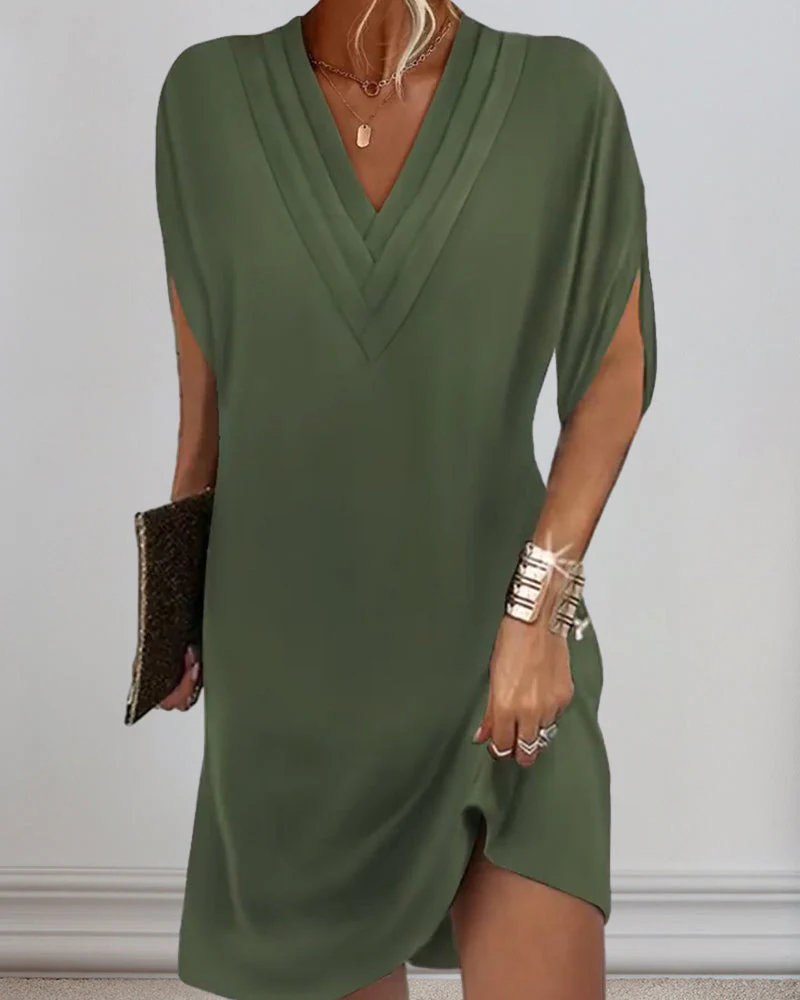 Kylie® | Women'S Lightweight And Breathable V-Neck Summer Dress - Image 3