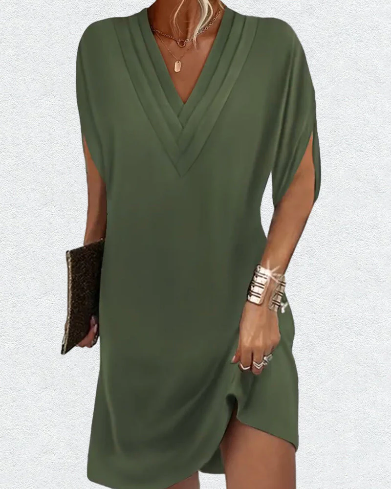 Kylie® | Women'S Lightweight And Breathable V-Neck Summer Dress - Image 4