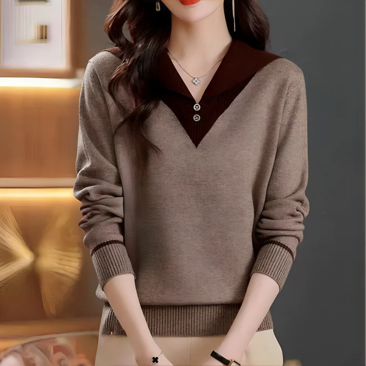 Lana® | Elegant And Comfortable V-Neck Sweater - Image 3