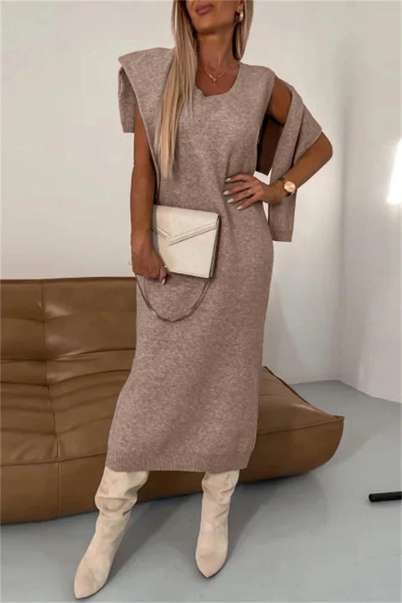 Larissa | Casual basic two-piece suit with a turtleneck and long sleeves - Image 11
