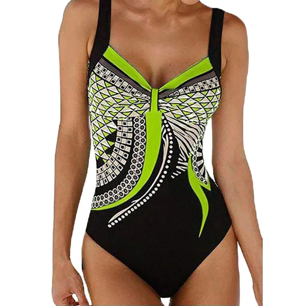Laura® | Graphic Print Swimsuit