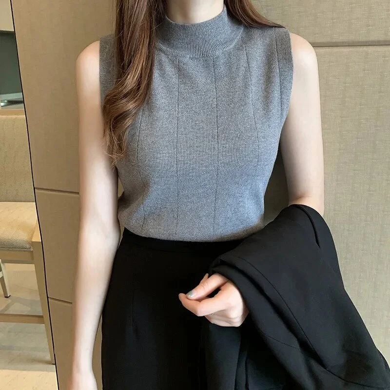 Laura® | Knitted Casual Tank Top - Image 4