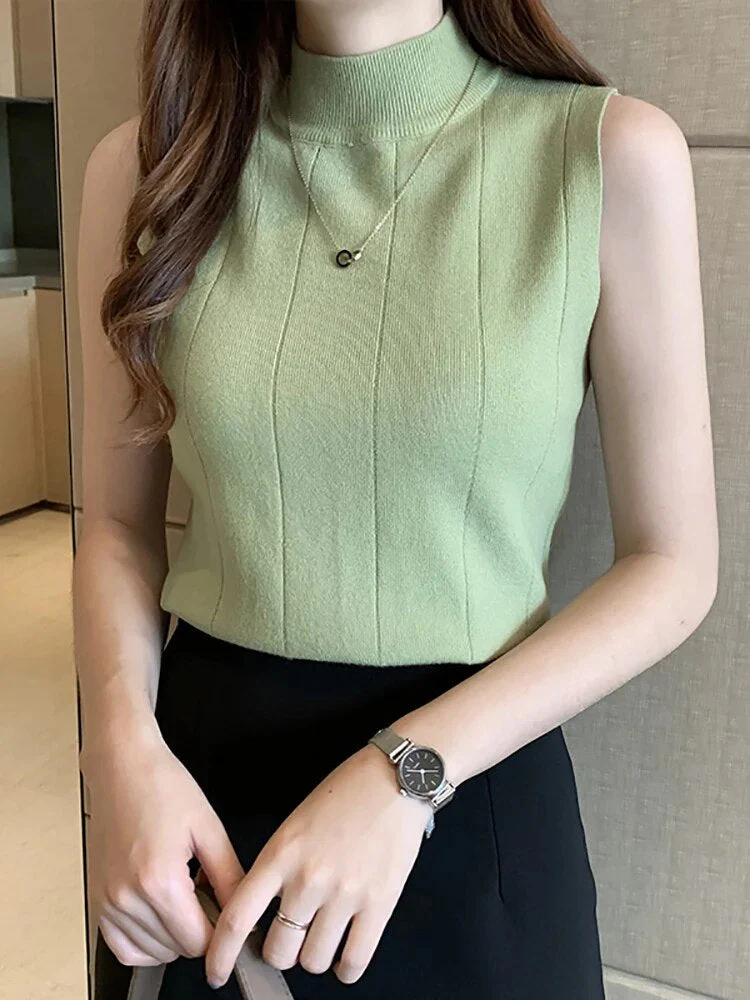 Laura® | Knitted Casual Tank Top - Image 5