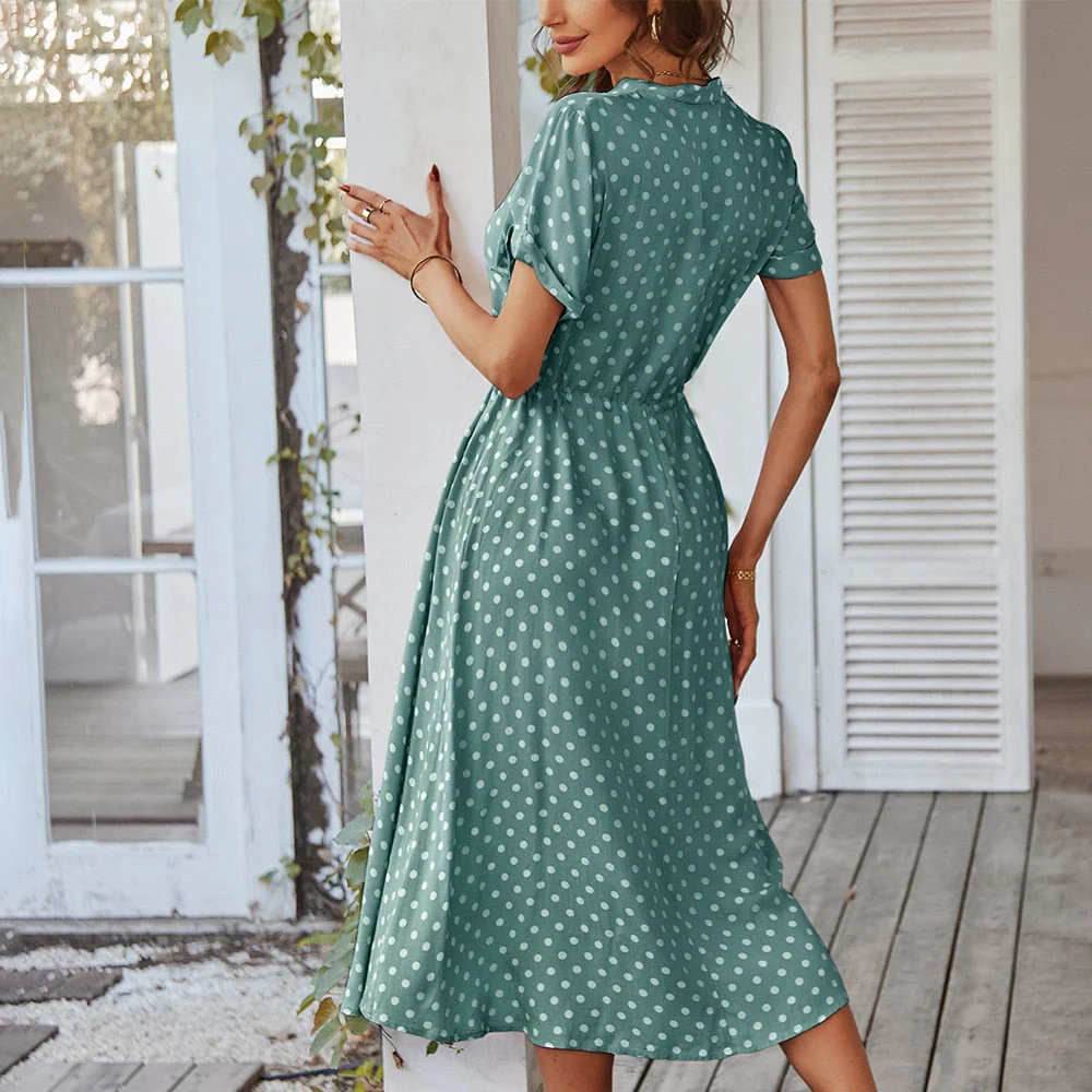 Laura® | Polka Dot Dress for Women - Image 6