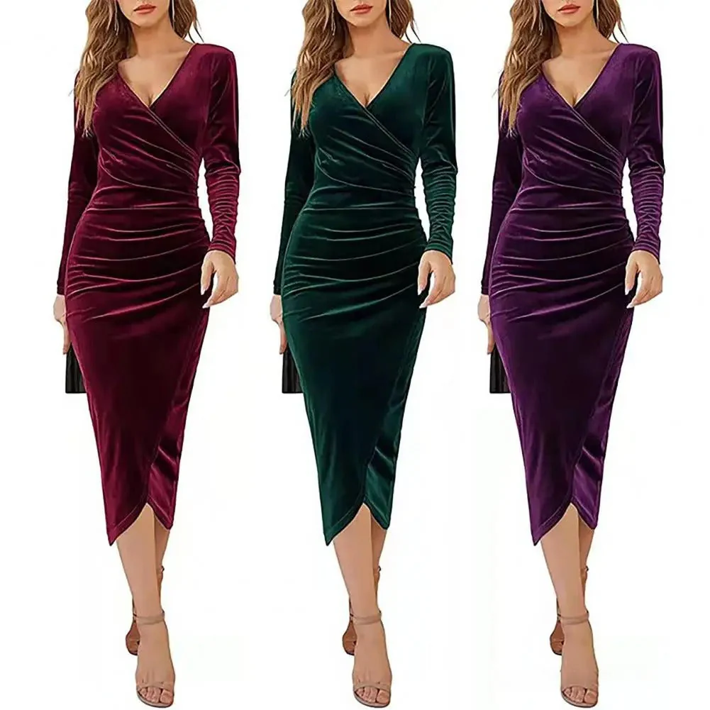 Laura® | Women's long-sleeved midi dress - Image 9