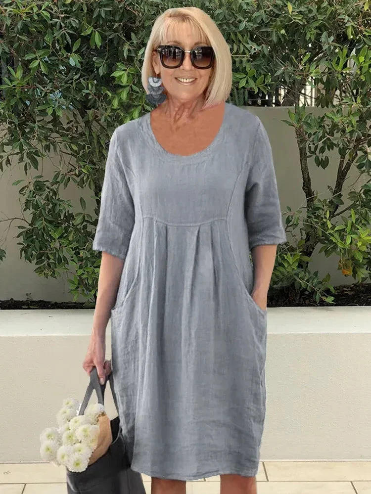Leah® | Summer Dress With Pockets - Image 4