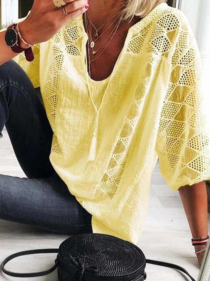 Leila® | Chic Elegante Blouse - Image 4