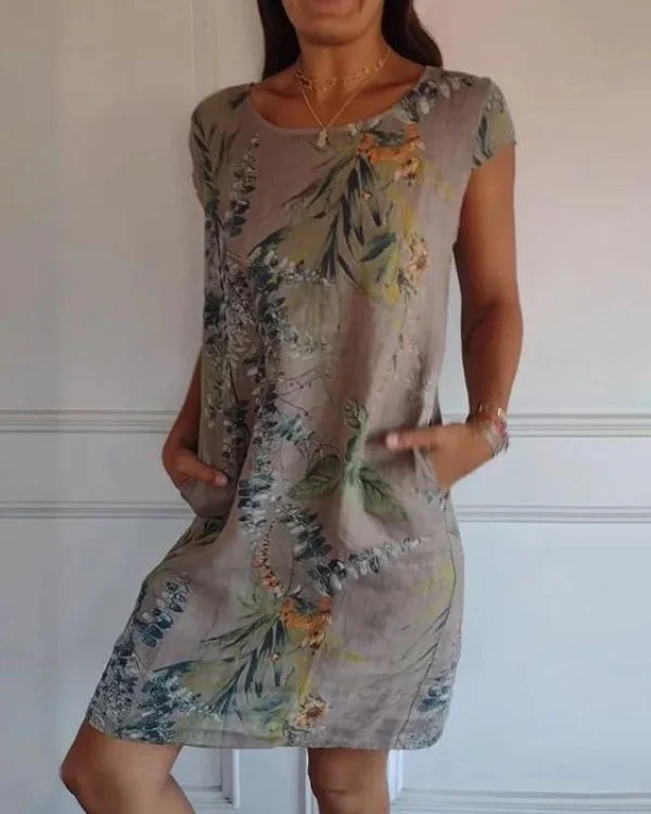 Leila® | Cotton-Linen Summer Dress - Image 3